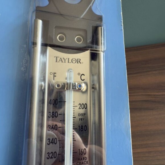 Taylor Classic Candy-Deep Fry Thermometer Stainless Steel Insulated Handle - Picture 3 of 8